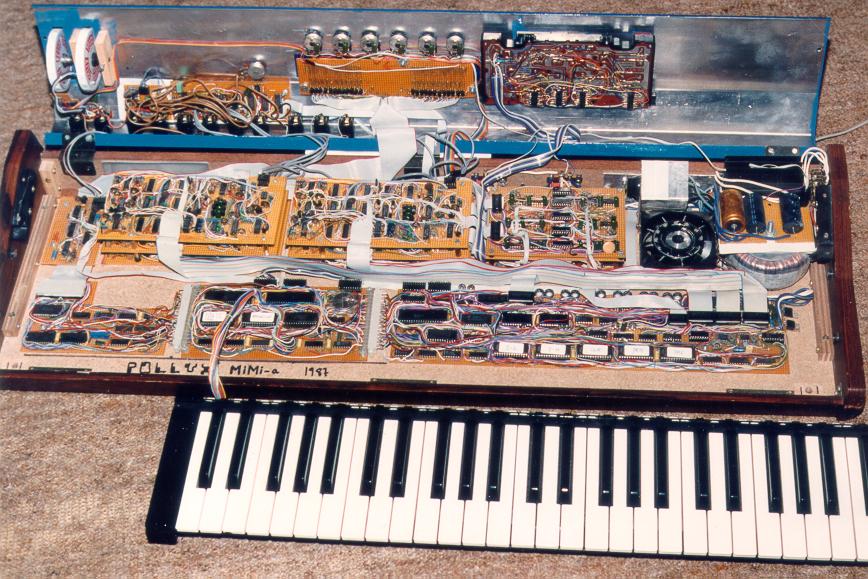 The MiMi-a with the keyboard removed