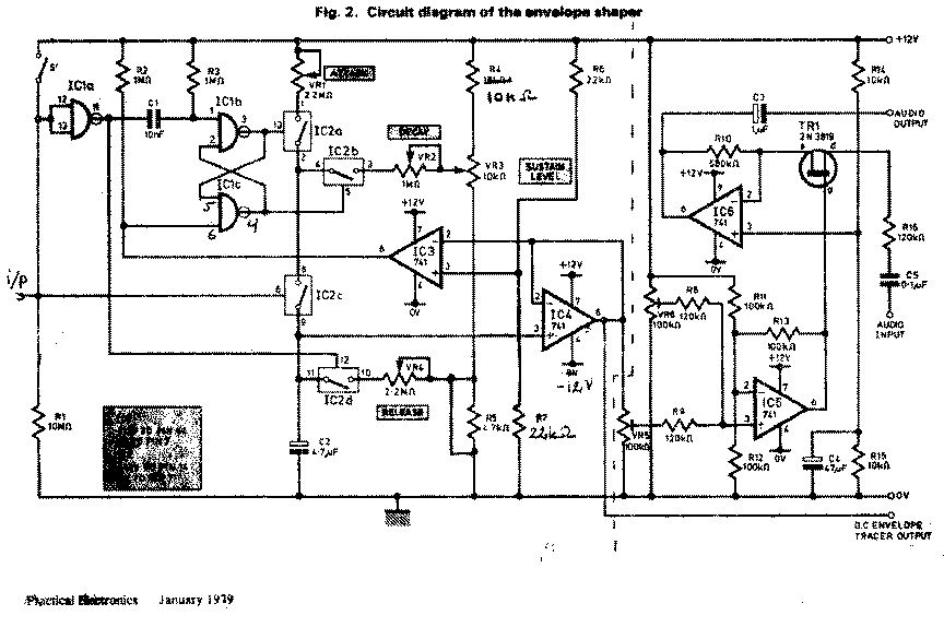 Envelope Generator from P.E. January 1979