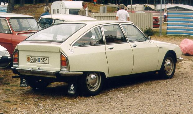 Citroën GS 1220 Club 1973 bakifrån