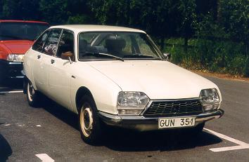 Citroën GS 1220 Club 1973 framifrån